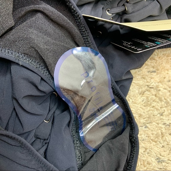 NWT Profile by Gottex Side Detail Scoop Neck One Piece Swimsuit Size 6 - Picture 12 of 13